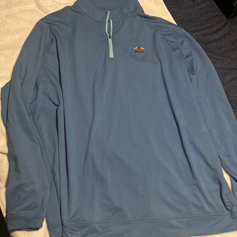 Blue pullover